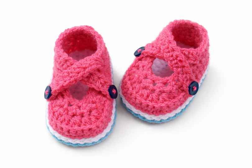 Häkelanleitung Babyschuhe Kim