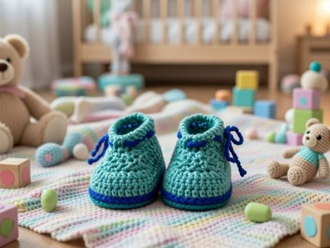 Häkelanleitung Babyschuhe "Paul & Paula"