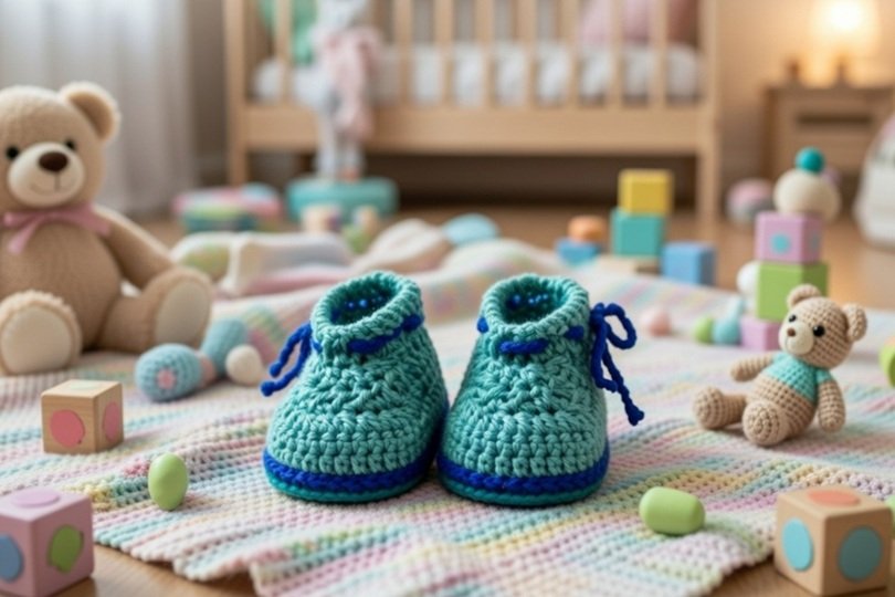 Häkelanleitung Babyschuhe "Paul & Paula"