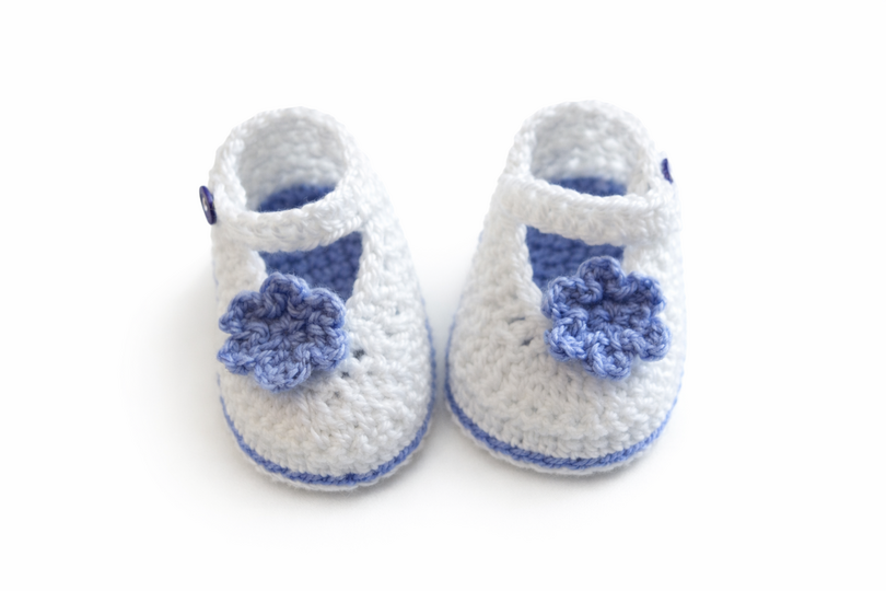 Häkelanleitung Babyschuhe "Spring Time"