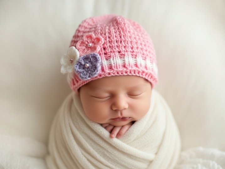 Strickanleitung Babymütze Ella