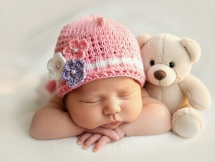 Strickanleitung Babymütze Ella