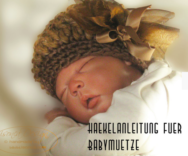 Häkelmütze für Babyfotografie