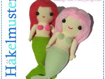 Miss Mermaid, Amigurumi crochet pattern