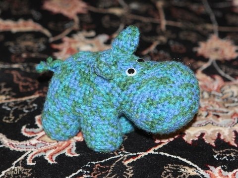 Häkelanleitung Gertrud das Hippomädchen