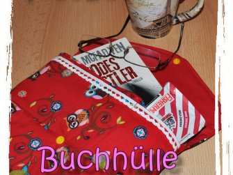 E-Book - kostenlose Nähanleitung - Buchhülle - Tasche - Büchertasche - Freebook