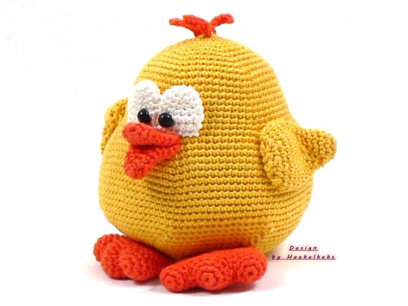 Küken Piepsi -- Häkelanleitung von Haekelkeks®