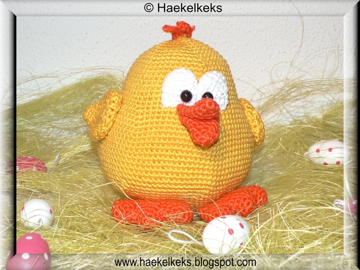 Küken Piepsi -- Häkelanleitung von Haekelkeks®
