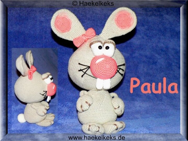 Osterhase Paula -- Häkelanleitung von Haekelkeks®
