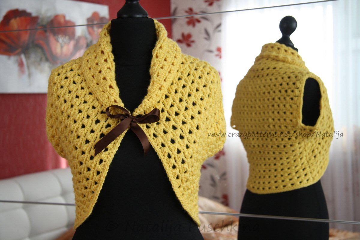 Crochet Pattern - Woman Bolero <Northampton> - Image 6