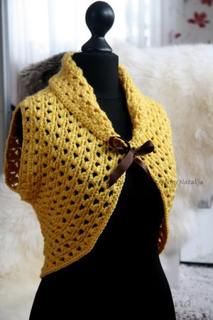 Crochet Pattern - Woman Bolero <Northampton>