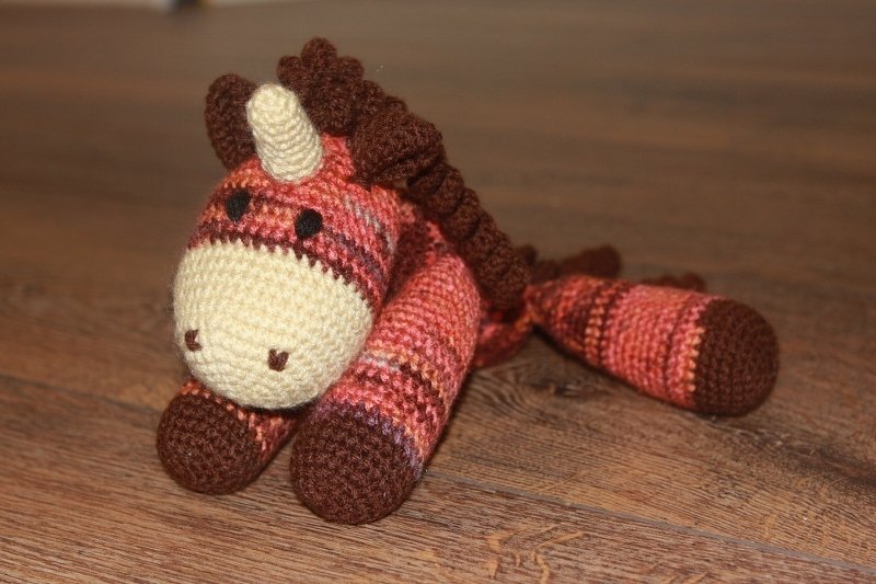 Einhörnchen - Amigurumi Häkelanleitung