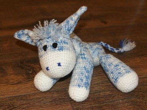 Knuffelesel - Amigurumi Isel Häkelanleitung