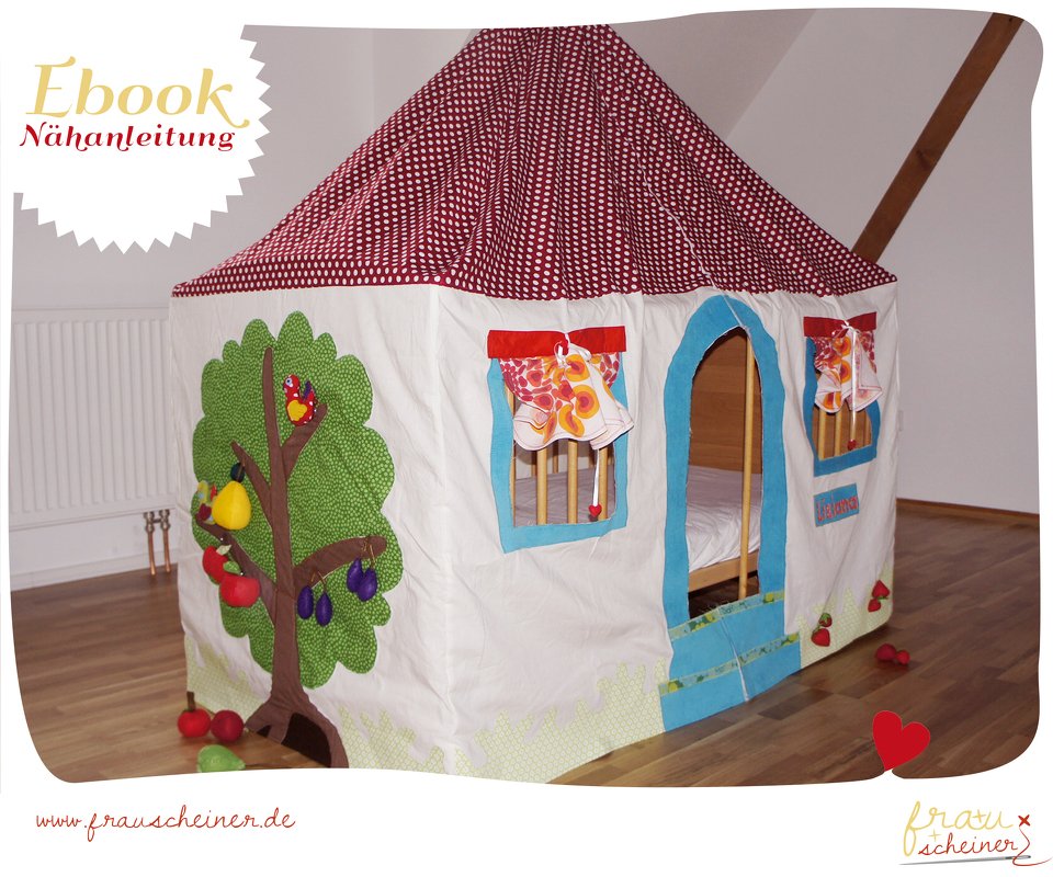 Spielhaus und Betthimmel - Nähanleitung