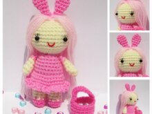 Kleine Pink Lady - Amigurumi Puppe - Kostenlose Häkelanleitung
