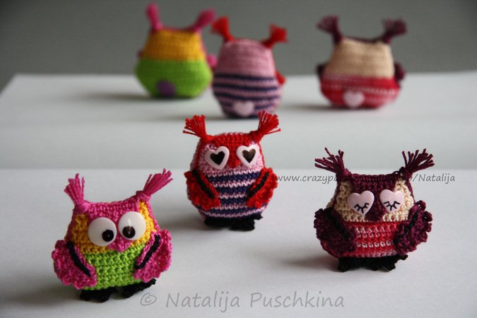 Crochet Pattern for Key Cap Owl - Crochet Owl