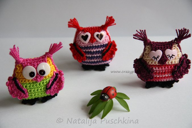 Crochet Pattern for Key Cap Owl - Crochet Owl