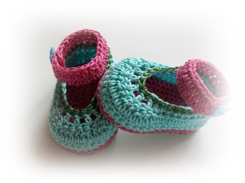 Häkelanleitung Babyballerinas "Lara",#15