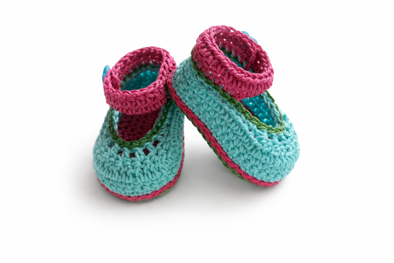 Häkelanleitung Babyschuhe Lara