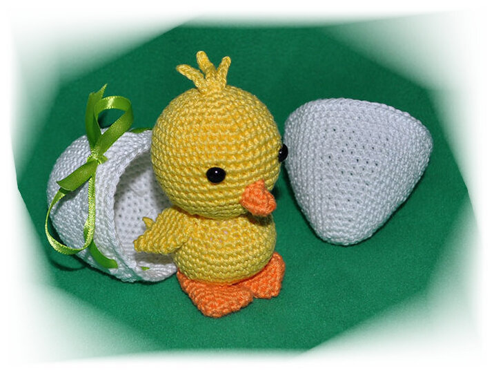 E-Book Häkelanleitung - Ostern - Osterspaß - Osterdeko - Osterei - Küken