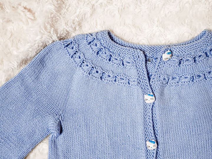 ASAMARA Mädchenjacke Strickanleitung