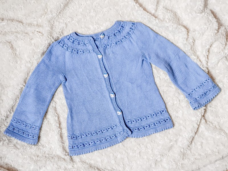 ASAMARA Mädchenjacke Strickanleitung - Bild 8