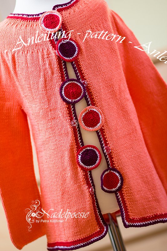 Anleitung Dotty Mädchenjacke