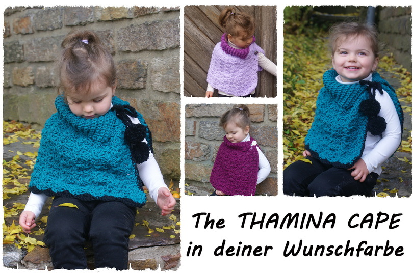 E-book, Häkelanleitung Thamina Cape