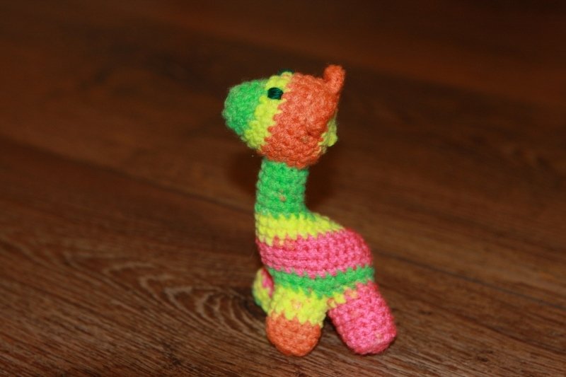 Zwerg-Giraffe - Amigurumi Häkelanleitung - Bild 6