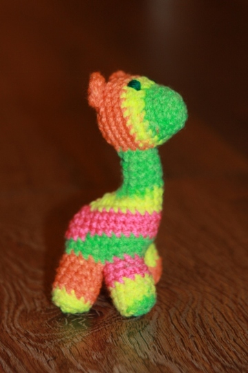 Zwerg-Giraffe - Amigurumi Häkelanleitung