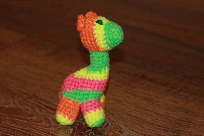 Zwerg-Giraffe - Amigurumi Häkelanleitung