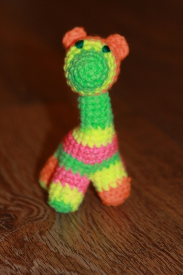 Zwerg-Giraffe - Amigurumi Häkelanleitung