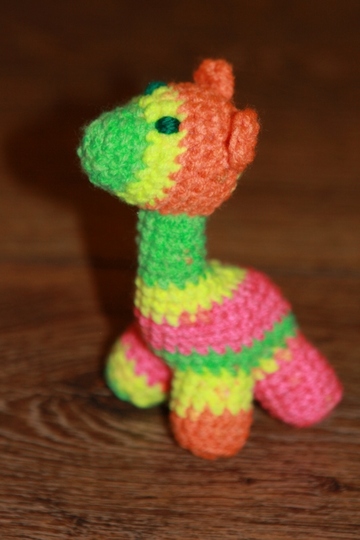 Zwerg-Giraffe - Amigurumi Häkelanleitung