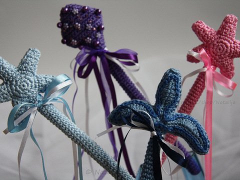 Häkelanleitung für Zauberstab - Hex...Hex...Hex...