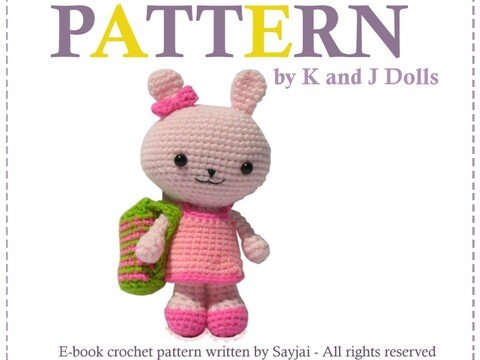 Pinky, das Häschen - PDF Häkelanleitung