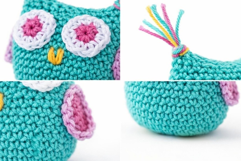 Häkelanleitung , Amigurumi " Eule"