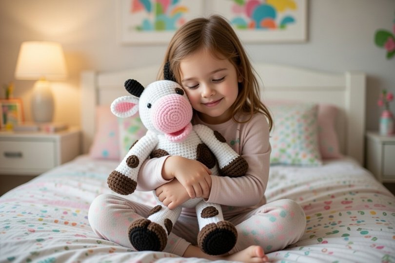 Häkelanleitung Kuscheltier "Elsa die Kuh"