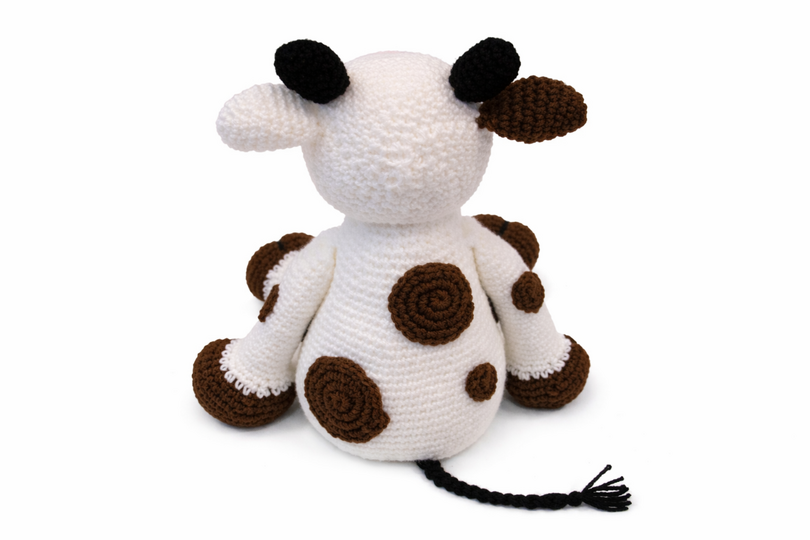 Häkelanleitung Kuscheltier "Elsa die Kuh"