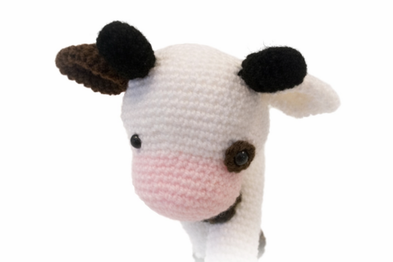 Häkelanleitung Kuscheltier "Elsa die Kuh"