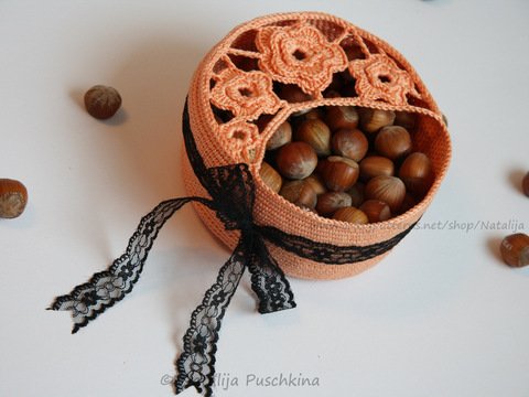 Körbchen 'Kathrin' - Anleitung zum Häkeln