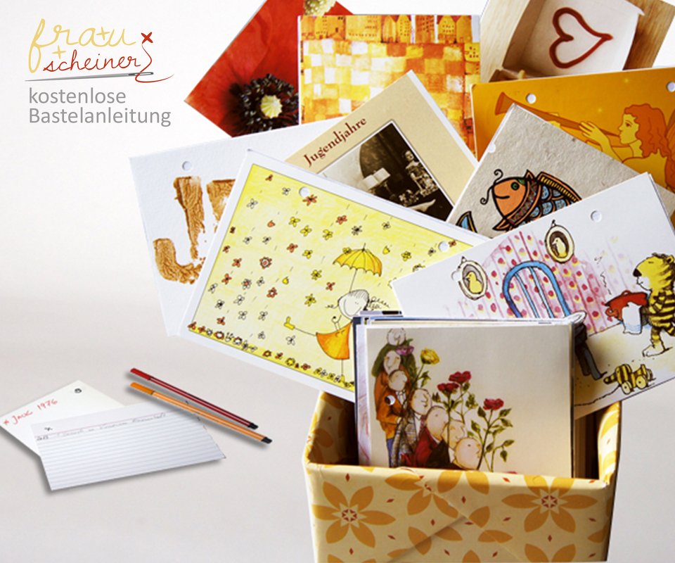 Ewiger Kalender - Erinnerungsbox