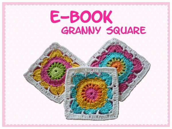 Häkelanleitung - Granny Square #2 - E-book