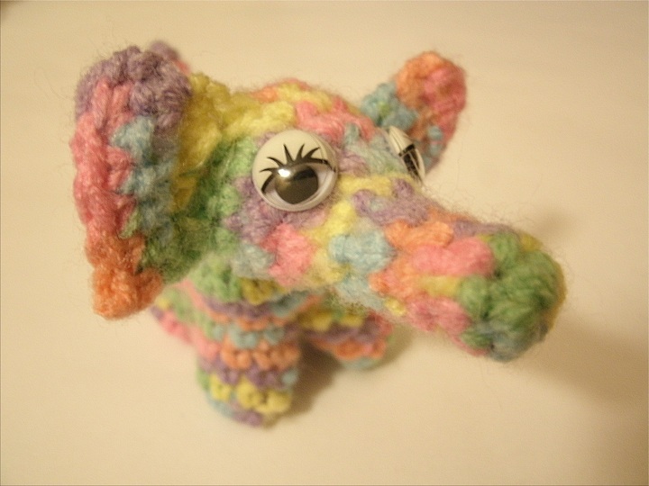 Kleiner Elefant, Taschenbaumler, Schlüsselanhänger