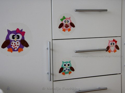 Bastelanleitung Eule 