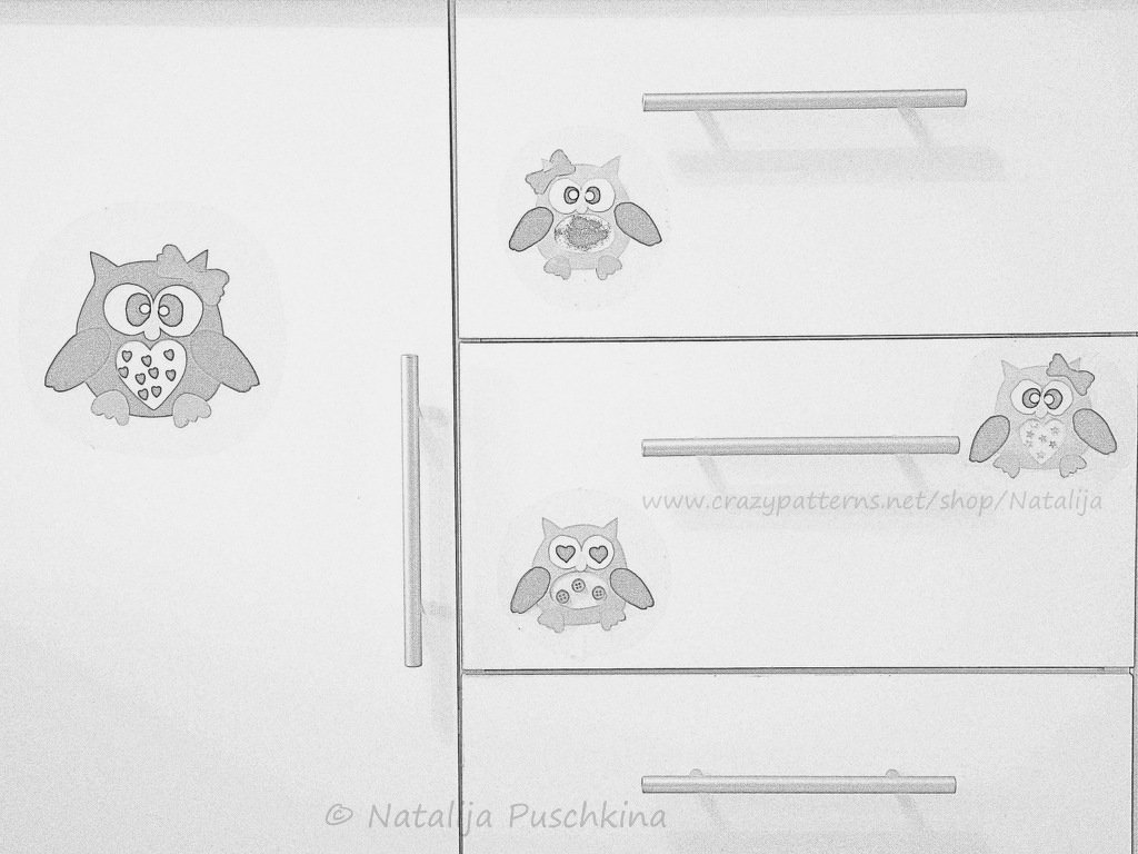 Bastelanleitung Eule 