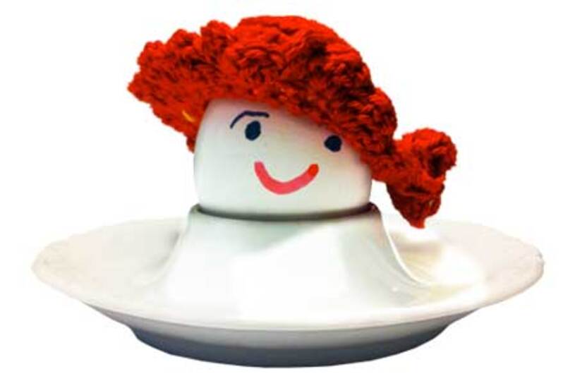 Eierwärmer Hütchen - kostenlose Häkelanleitung