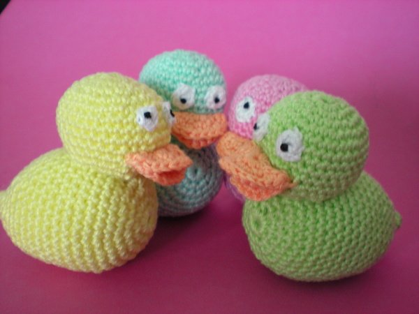 Tutorial Crochet Little Ducks