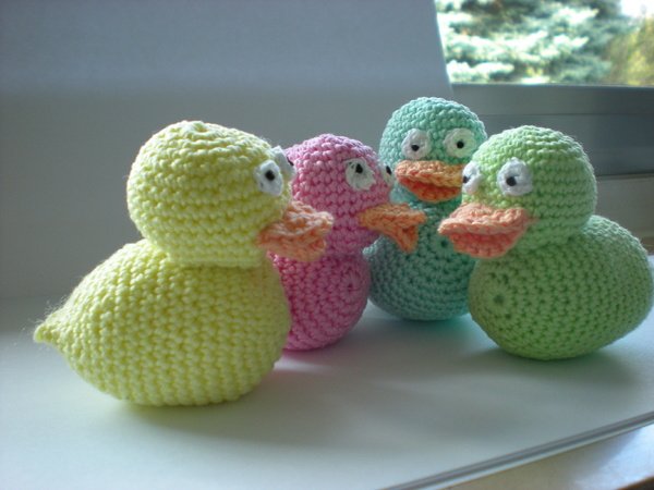 Tutorial Crochet Little Ducks