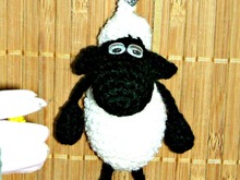 Niedliche Baumelbeine - Schafe in zwei Varianten, Häkelanleitung als PDF