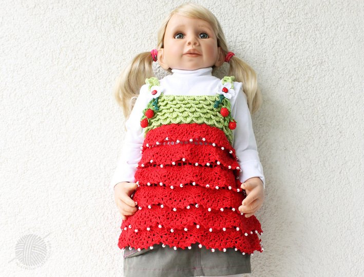 Träger-Top für Kinder "Sommerbeeren", Gr. 62 bis 116